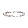 Image 3 : 18KT White Gold 1.00 ctw Diamond Bracelet