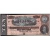Image 1 : 1864 $10 Confederate States of America Note