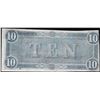 Image 2 : 1864 $10 Confederate States of America Note