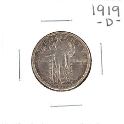 1919-D Standing Liberty Quarter Coin