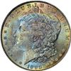 Image 3 : 1898 $1 Morgan Silver Dollar Coin NGC MS65 CAC Amazing Toning