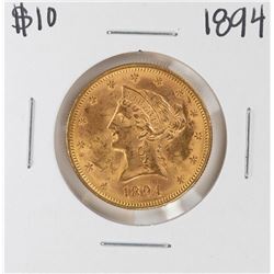 1894 $10 Liberty Head Eagle Gold Coin