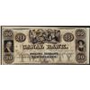 Image 1 : 1800's $20 Canal Bank New Orleans Obsolete Note