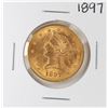 Image 1 : 1897 $10 Liberty Head Eagle Gold Coin