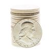 Image 1 : Roll of (20) Brilliant Uncirculated 1962-D Franklin Half Dollar Coins