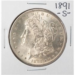 1891-S $1 Morgan Silver Dollar Coin