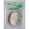Image 1 : 1880-S $1 Morgan Silver Dollar Coin PCGS MS66 CAC OGH Nice Toning