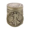 Image 1 : Roll of (20) Assorted Date 1929 and Earlier Walking Liberty Half Dollar Coins