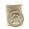 Image 2 : Roll of (20) Brilliant Uncirculated 1961-D Franklin Half Dollar Coins