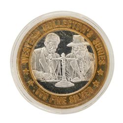 .999 Fine Silver Sam's Town Casino Tunica, MS $10 Limited Edition Gaming Token