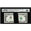 Image 1 : 1985 $10 Federal Reserve Note Ink Smear ERROR PMG Choice About Uncirculated 58