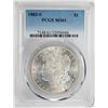 Image 1 : 1883-S $1 Morgan Silver Dollar Coin PCGS MS61