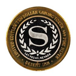 .999 Silver Desert Inn Las Vegas, Nevada $10 Limited Edition Gaming Token