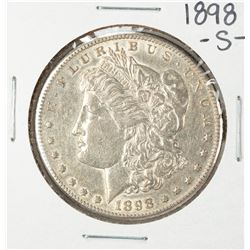 1898-S $1 Morgan Silver Dollar Coin