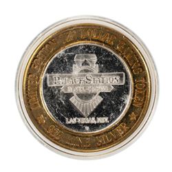 .999 Silver Palace Station Hotel and Casino $10 Casino Limited Edition Gaming Token
