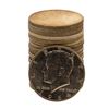 Image 1 : Roll of (20) Brilliant Uncirculated 1964 Kennedy Half Dollar Coins