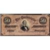 Image 1 : 1864 $50 Confederate States of America Note