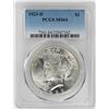 Image 1 : 1923-D $1 Peace Silver Dollar Coin PCGS MS64