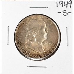 1949-S Franklin Half Dollar Coin