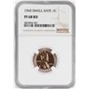 Image 1 : 1960 Small Date Proof Lincoln Memorial Cent Coin NGC PF68RD