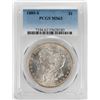 Image 1 : 1889-S $1 Morgan Silver Dollar Coin PCGS MS63