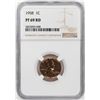 Image 1 : 1958 Proof Lincoln Wheat Cent Coin NGC PF69RD Graded Top Pop