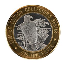 .999 Fine Silver Grand Casino $10 Limited Edition Collector's Series Gaming Token