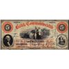 Image 1 : 1860 $5 Bank of Commonwealth Richmond, Virginia Obsolete Note