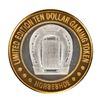 Image 2 : .999 Fine Silver Horseshoe Las Vegas, Nevada $10 Limited Edition Gaming Token