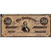 Image 1 : 1864 $50 Confederate States of America Note