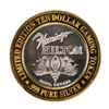 Image 1 : .999 Fine Silver Flamingo Reno, Nevada $10 Limited Edition Gaming Token
