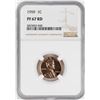 Image 1 : 1959 Proof Lincoln Memorial Cent Coin NGC PF67RD