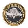 Image 2 : .999 Silver Rio Suite Hotel & Casino Las Vegas $10 Limited Edition Gaming Token