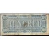 Image 2 : 1864 $100 Confederate States of America Note - Internal Splits