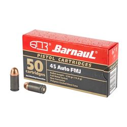 BARNAUL 45AUTO 230GR FMJ 500 Rds