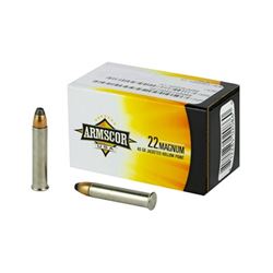 ARMSCOR 22WMR 40GR JHP 1000Rds