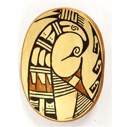 Hopi Pottery Stylized Bird Bowl by Treva Burton 1929-2007