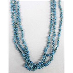 Santo Domingo Shell Heishi & Turquoise Necklace