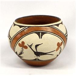 Zia Pueblo Pottery Bowl by Helen Gachupin
