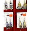 Image 3 : Native American Inspired Hand Painted Earrings