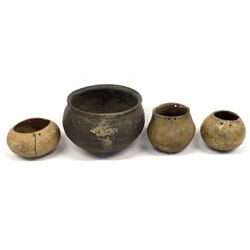 4 Prehistoric Casas Grandes Pottery Jars