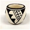 Image 2 : Acoma Miniature Kokopelli Pottery Jar by A. Lewis
