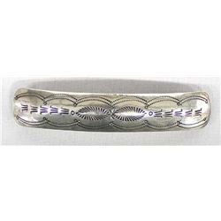 Navajo Sterling Silver Barrette