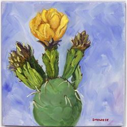 Original Oil Painting ''Desert Bloom'' by Savarese