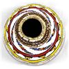 Image 2 : Hand Beaded Bamboo Vase by Kills Thunder