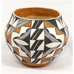 Vintage Native American Acoma Pottery Bowl