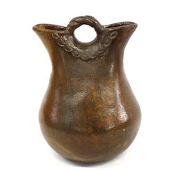 Navajo Pottery Wedding Vase by Bartlett
