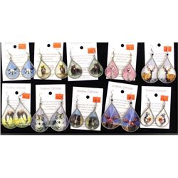 10 Pairs of Southwestern Dream Catcher Earrings
