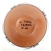 Image 3 : Jemez Hand Painted Ceramic Pottery Bowl by L Toya
