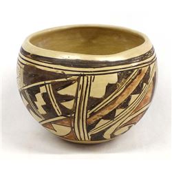 Historic Hopi Pottery Bowl by Frieda Poleahla